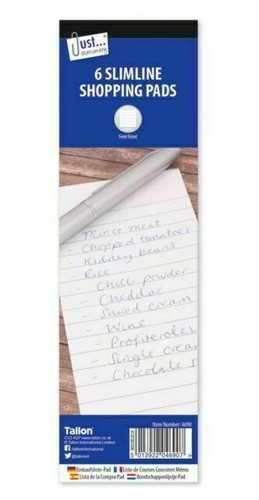 Slimline shopping pads - slimline,