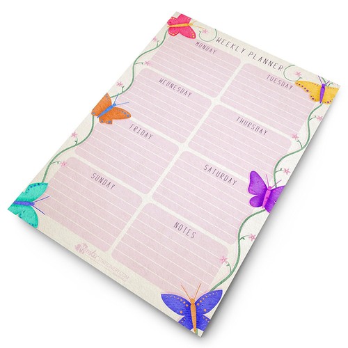 Monster weekly planner - a4,