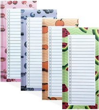 4 Pack Magnetic Shopping List