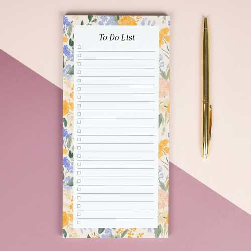 Personalised floral notepad - notepad, |