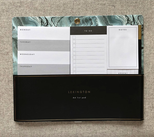 List pad a4 weekly - to,