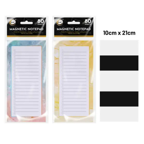 Magnetic notepad sheets - notepad,