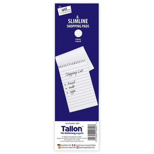 Slimline shopping pads 75 - 6,