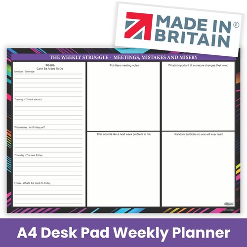 Weekly planner desk pad - desk,