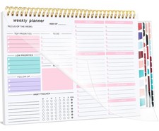 Weekly Planner to Do List Pad