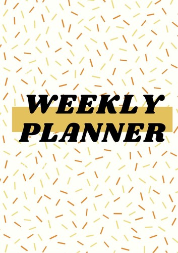 Weekly planner - planner,,