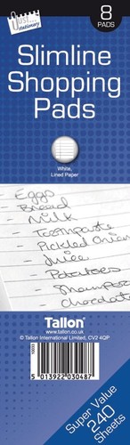 Pack slimline shopping - slimline,
