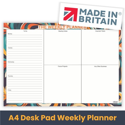 Weekly planner desk pad - weekly,
