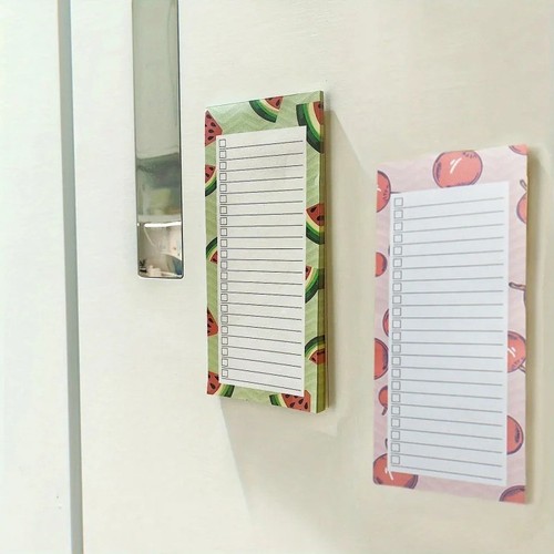 Magnetic refrigerator notepad - magnetic,