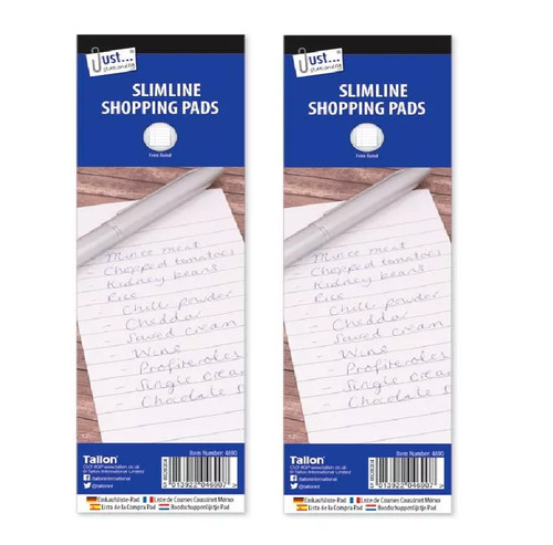 Slimline shopping pads to - 2,