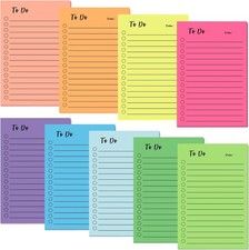 9 Pack to Do List Pad, 450