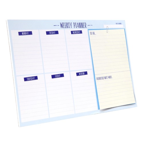 Undated weekly desk - a4,