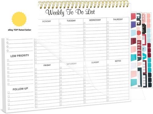 Weekly planner notepad - weekly,