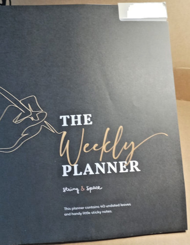 Weekly planner pad - planner, a3