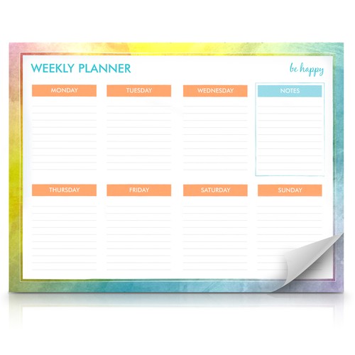 Weekly planner pad daily - weekly,