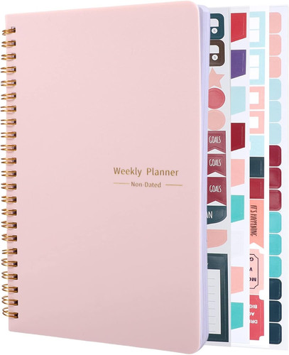 List notebook a5 weekly - list, notebook,