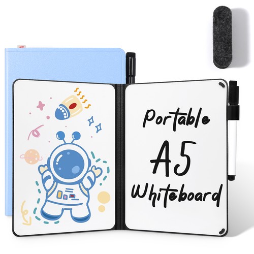 Portable whiteboard double - a5,