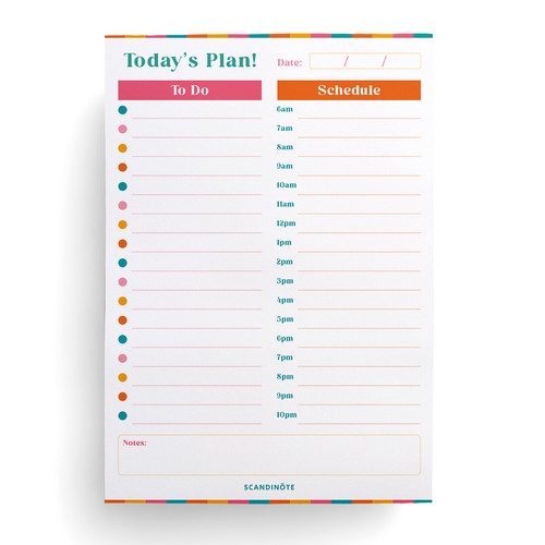 Daily planner pad do - a5,