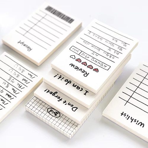 Sheet daily schedule memo - 50-sheet,