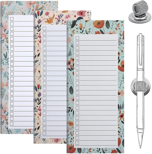 Pack magnetic shopping list - magnetic,