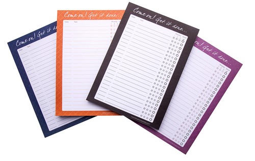 List notepad to - do,