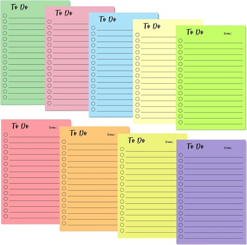 Pack list pad - to, do