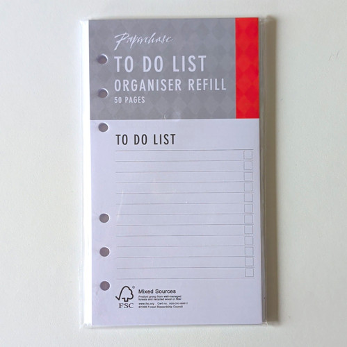Paperchase list personal - do,
