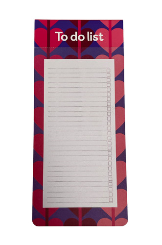 Bhf slim heart print - bhf, magnetic