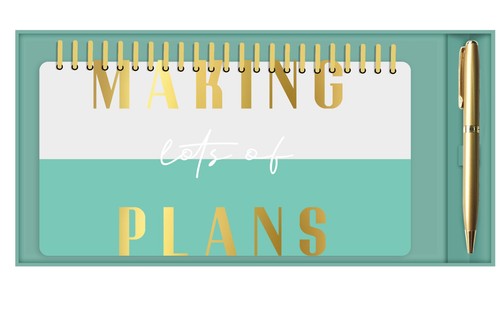 Two tone weekly planner - two,