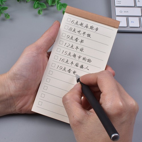 Books list memo pad - to,