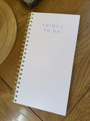Things today pad note - to,