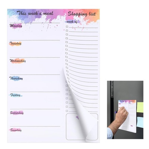 Pcs magnetic shopping list - shopping,