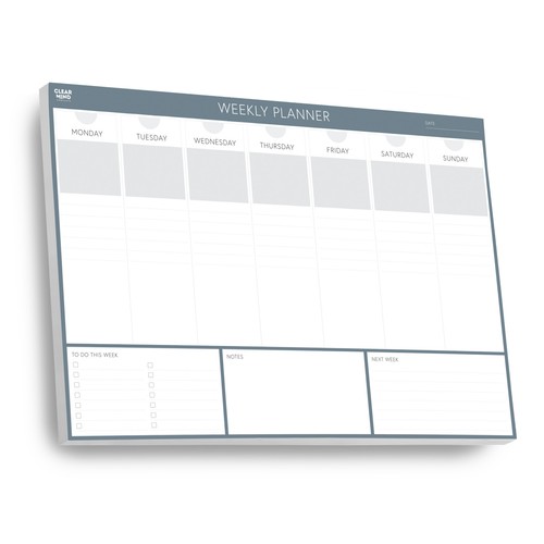 Weekly planner desk pad - desk, a3