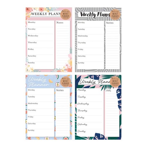 Weekly planner meal list - weekly,
