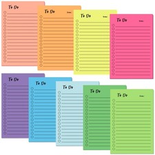 9 Pack to Do List Pad, 450