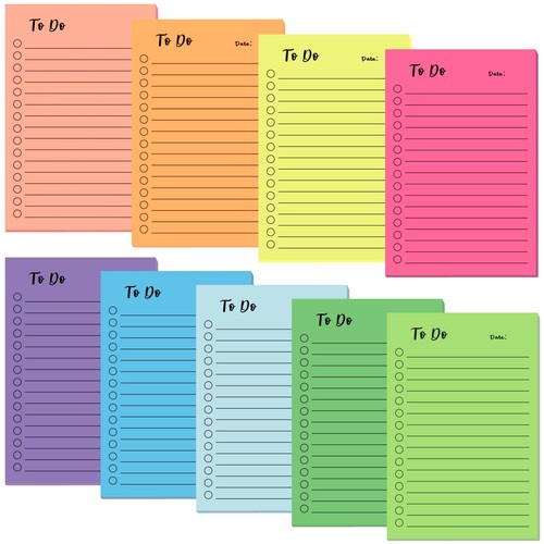 Pack list pad 450 - 9,